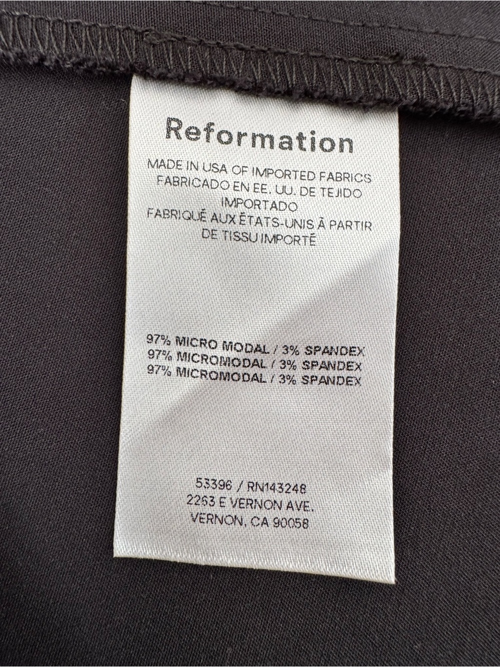 Reformation Liene Black High-rise A-line Mini Skort Skirt, size - Picture 15 of 16